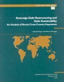 Tapa de Sovereign debt restructuring and debt sustainability