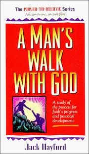 Tapa de A man's walk with God