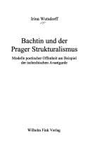 Tapa de Bachtin und der Prager Strukturalismus