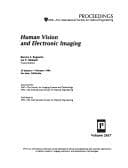 Tapa de Human vision and electronic imaging