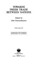 Tapa de Towards freer trade between nations