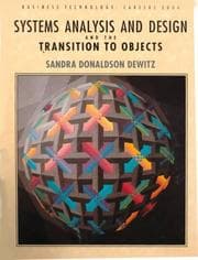 Tapa de Systems analysis and design and the transition to objects