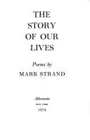 Tapa de The story of our lives