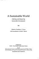 Tapa de A sustainable world