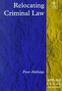 Tapa de Relocating criminal law