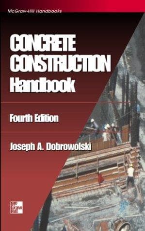 Tapa de Concrete construction handbook