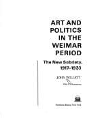 Tapa de Art and politics in the Weimar period
