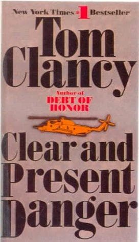 Tapa de Clear and Present Danger