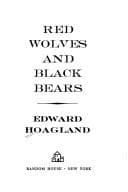 Tapa de Red wolves and black bears