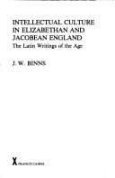 Tapa de Intellectual culture in Elizabethan and Jacobean England
