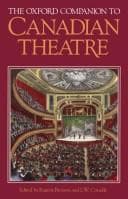 Tapa de The Oxford companion to Canadian theatre