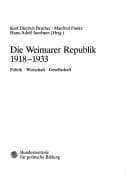 Tapa de Die Weimarer Republik, 1918-1933