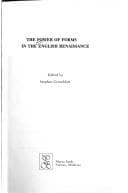 Tapa de Power of Forms in the English Renaissance