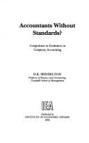 Tapa de Accountants without standards?