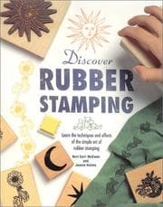 Tapa de Discover rubber stamping