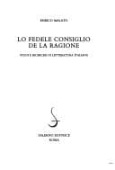 Tapa de Lo fedele consiglio de la ragione