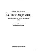 Tapa de La franc-maçonnerie