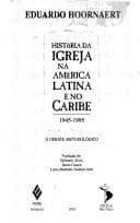 Tapa de História da igreja na América Latina e no Caribe