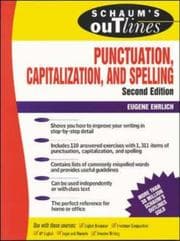 Tapa de Schaum's Outline of Punctuation, Capitalization & Spelling
