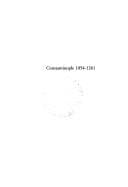 Tapa de Constantinople 1054-1261 (Villes) (French Edition)