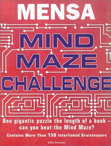 Tapa de Mensa Mind Maze Challenge