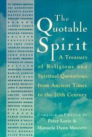 Tapa de The quotable spirit