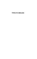 Tapa de Twelve Dreams (PAJ Books)