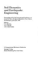 Tapa de Soil dynamics and earthquake engineering