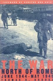 Tapa de The War North of Rome