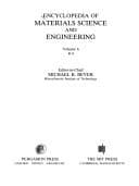 Tapa de Encyclopedia of Materials Science & Engineering, Set.   Volumes 1-8 plus Supplementary Volumes 1 & 2