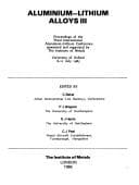 Tapa de Aluminium-lithium alloys III