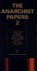 Tapa de The Anarchist papers 2