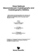 Tapa de Direct methods, macromolecular crystallography and crystallographic statistics