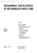 Tapa de Development and plasticity of the mammalian spinal cord