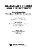 Tapa de Reliability Theory and Applications
