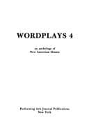 Tapa de Wordplays Four (PAJ Books)