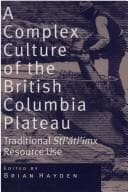 Tapa de A complex culture of the British Columbia Plateau