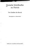 Tapa de Deutsche Schriftsteller im Porträt