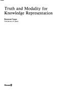 Tapa de TRUTH & MODALITY FOR KNOWL REP PB