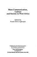 Tapa de Mass Communication, Culture and Society in West Africa