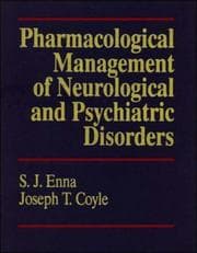 Tapa de Pharmacological management of neurological and psychiatric disorders
