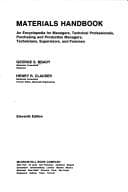 Tapa de Materials handbook