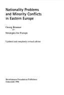 Tapa de Nationality problems and minority conflicts in Eastern Europe