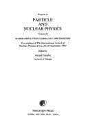 Tapa de Progress in Particle and Nuclear Physics, Volume 28