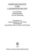 Tapa de Papstgeschichte und Landesgeschichte