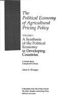 Tapa de The Political Economy of Agricultural Pricing Policy (World Bank)