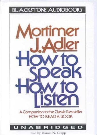 Tapa de How to Speak, How to Listen