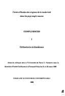 Tapa de Orthodoxie et dissidence