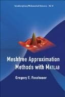 Tapa de Meshfree approximation methods with MATLAB