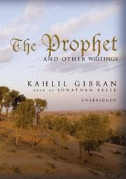 Tapa de Prophet and Other Writings